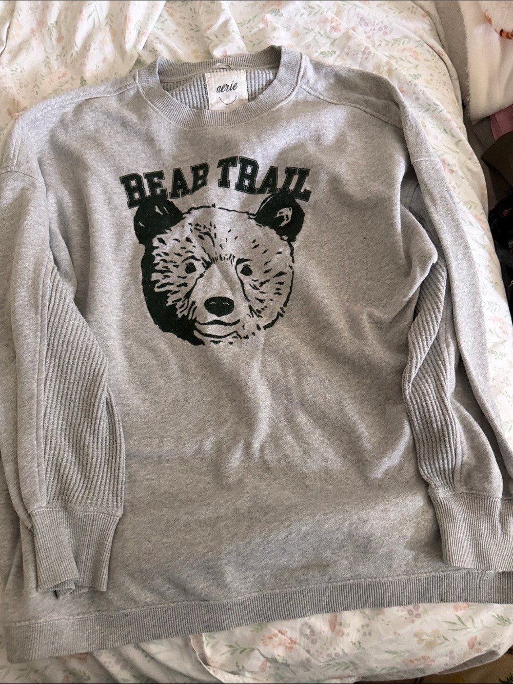 Aerie bear trail, cozy shirt